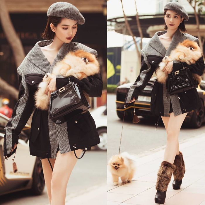 Ngọc Trinh liên tục bị CĐM soi bằng chứng bắt chước Kendall Jenner