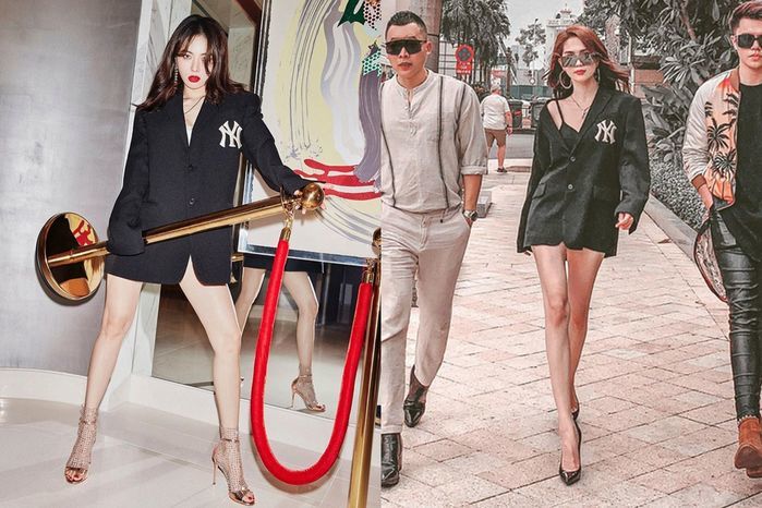 Nhiều lần đụng hàng sao quốc tế, Ngọc Trinh nhận khen chê khác nhau