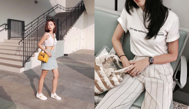 Những item ăn gian chiều cao cho nàng nấm lùn: Croptop, quần cạp cao