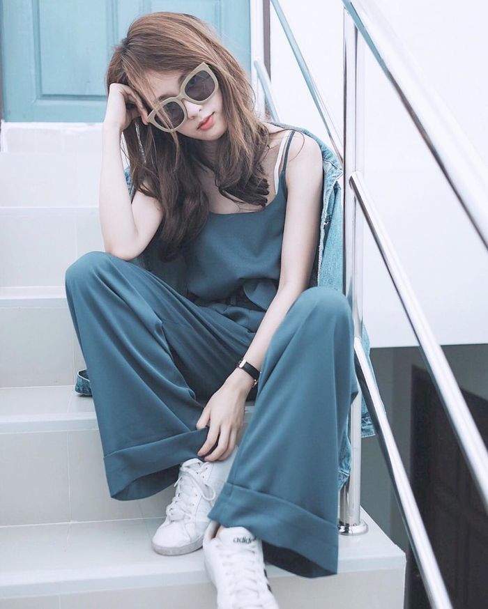 Những item ăn gian chiều cao cho nàng nấm lùn: Croptop, quần cạp cao