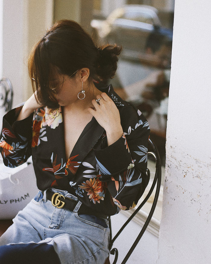 Những item ăn gian chiều cao cho nàng nấm lùn: Croptop, quần cạp cao