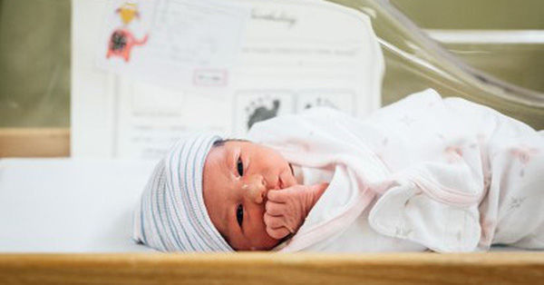 Làm sạch miệng, đeo vòng tay là việc y tá làm ngay khi trẻ chào đời