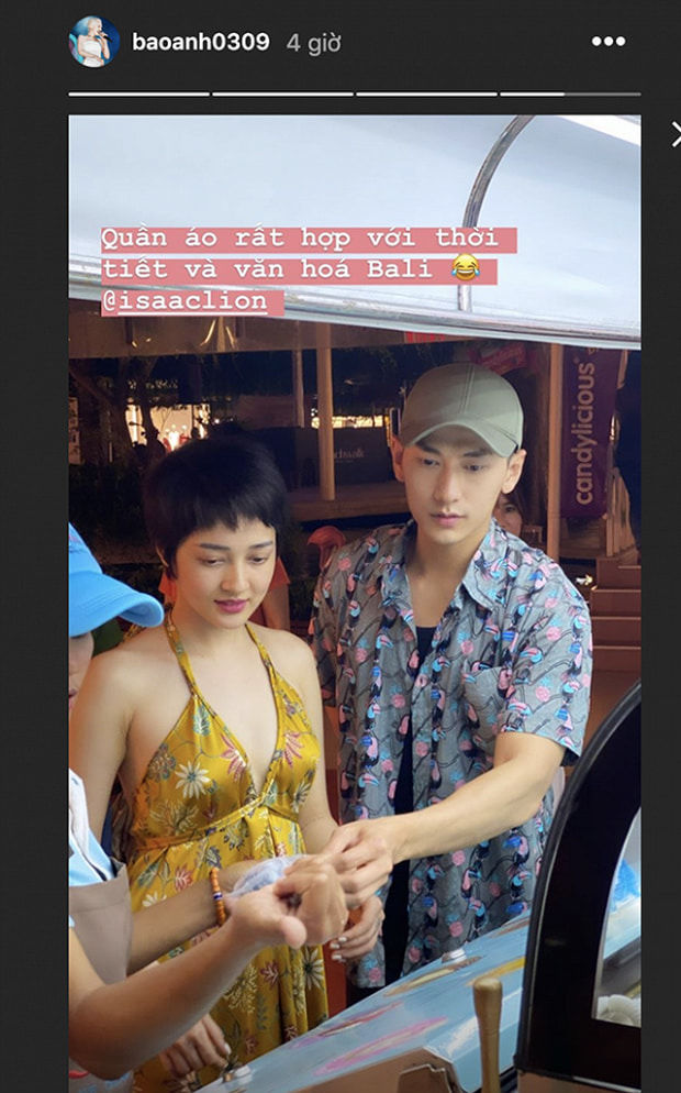 Bảo Anh đăng ảnh tình cờ gặp Isaac ở Bali, Tuyết Lan sexy sau ly hôn