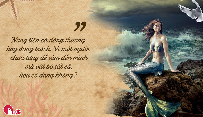 Đừng như nàng tiên cá, yêu người không yêu mình, chỉ uổng công vô ích