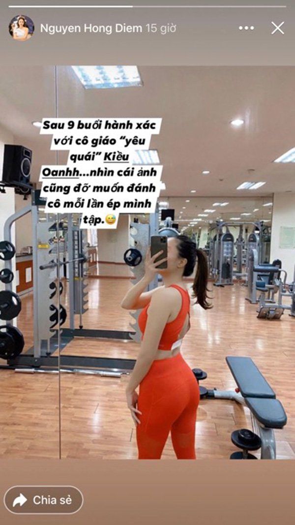 Sao Việt đua nhau trở lại phòng tập gym hậu tăng cân sau Tết