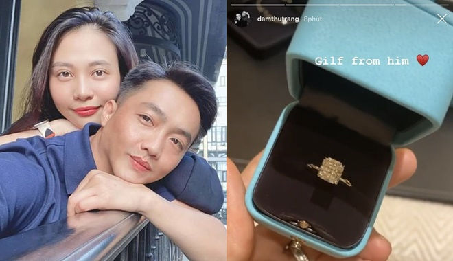 Sao Việt khoe nhẫn kim cương: Đàm Thu Trang đầu năm đã nhận quà khủng
