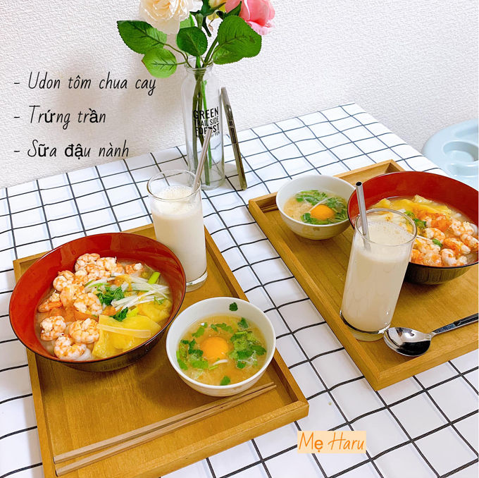 Thực đơn cơm nhà siêu ngon lại đa dạng các món của mẹ Việt ở Nhật