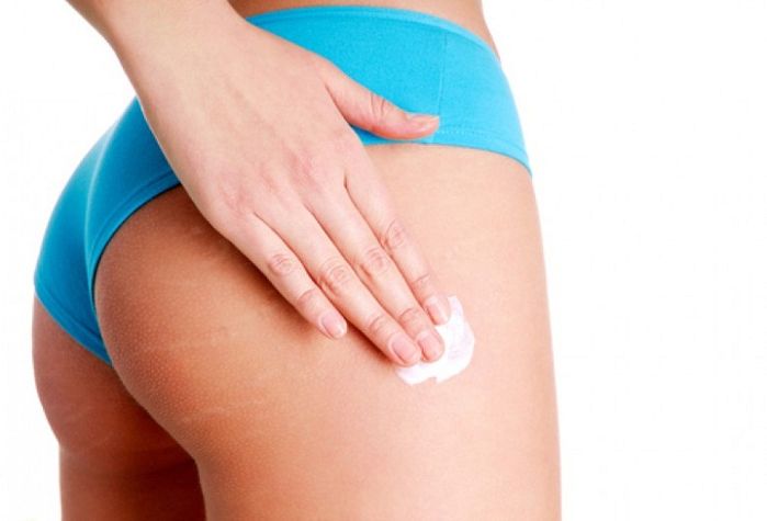 Dùng sữa tắm trẻ em, dầu oliu giúp trị thâm sần cho vòng ba hiệu quả