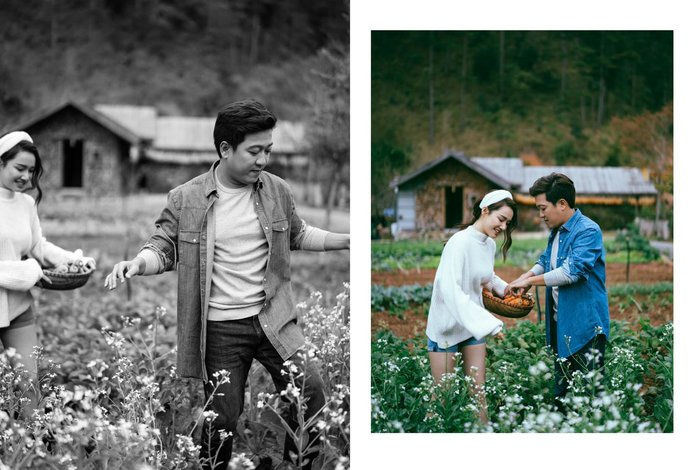 Trường Giang - Nhã Phương âu yếm ngọt ngào dịp lễ Valentine