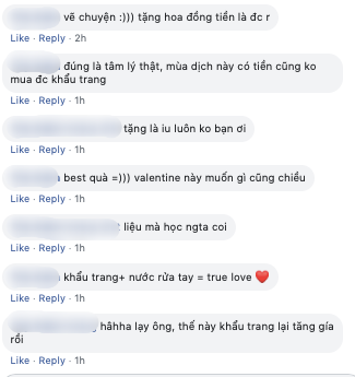 Valentine mùa dịch: Khẩu trang, nước rửa tay là món quà ý nghĩa nhất
