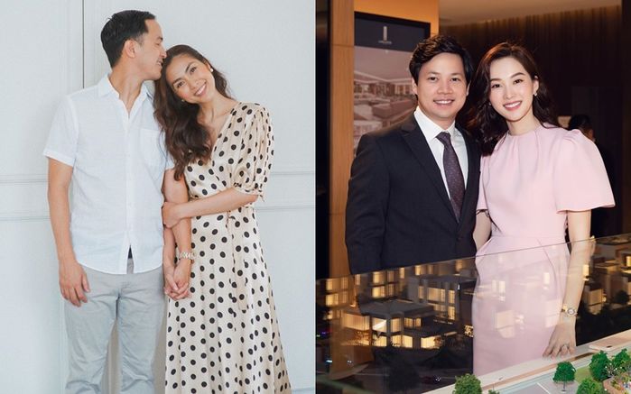 Vợ chồng Tăng Thanh Hà và Đặng Thu Thảo xuất hiện cùng nhau