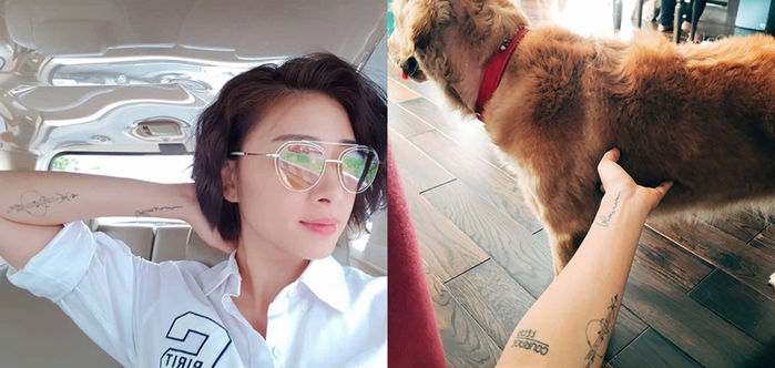Ẩn ý loạt hình xăm của các mỹ nhân Việt: Tóc Tiên gây chú ý nhất
