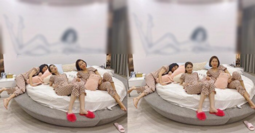 Phượng Chanel và hội chị em đến biệt thự của Ngọc Trinh chống dịch