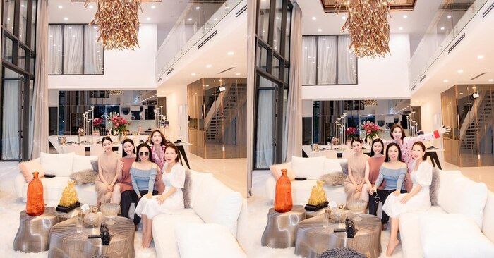 Phượng Chanel và hội chị em đến biệt thự của Ngọc Trinh chống dịch