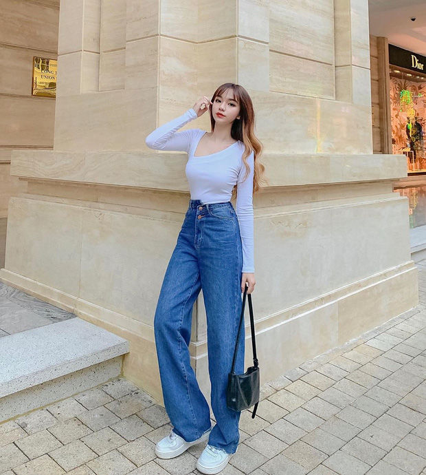 Áo blazer, quần ống rộng là các outfit xịn sò đang phủ sóng Instagram