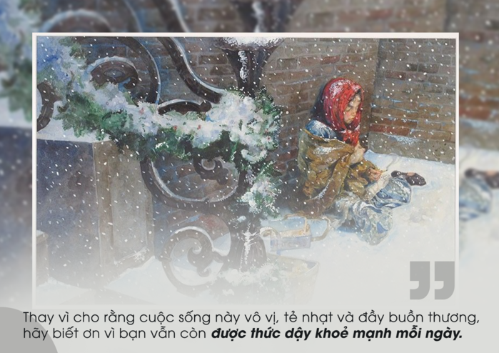 Thay vì cảm thấy bất hạnh, hãy bắt đầu biết ơn từ những điều nhỏ nhất