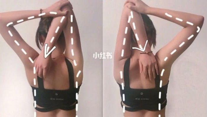 Tập 10 phút trước khi ngủ giúp vai thon: plank, vắt tay sau vai