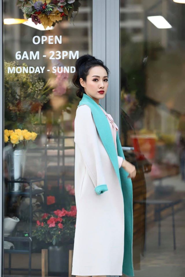 BTV Hoài Anh ở tuổi 40: xinh đẹp trẻ trung, da căng mịn trắng hồng