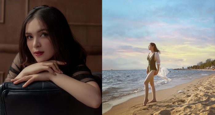 Chị gái Hoà Minzy diện đồ bơi khoe dáng cực nuột dù đã là gái một con