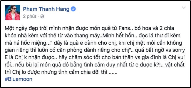 Choáng trước quà khủng người hâm mộ tặng Ngọc Sơn và sao Việt