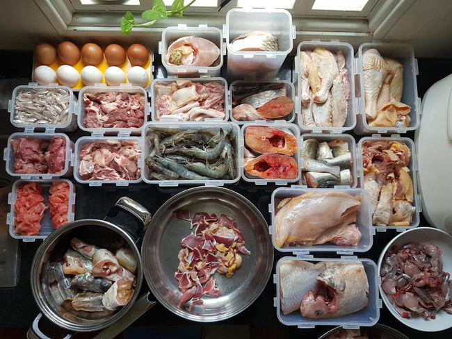 Mẹo bảo quản thực phẩm: chia từng hộp, cấp đông ngăn đá của cô giáo 9x