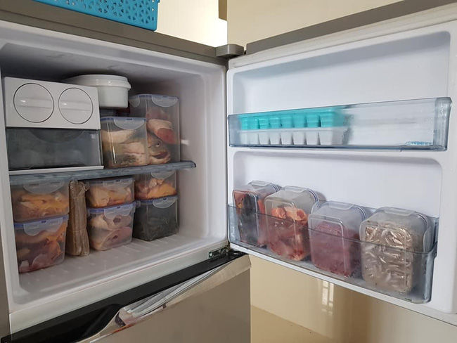 Mẹo bảo quản thực phẩm: chia từng hộp, cấp đông ngăn đá của cô giáo 9x