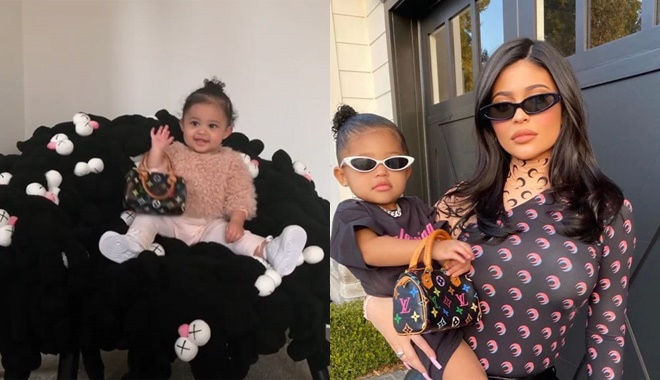 Con gái Kylie Jenner và những lần diện outfit toàn hàng hiệu đắt giá