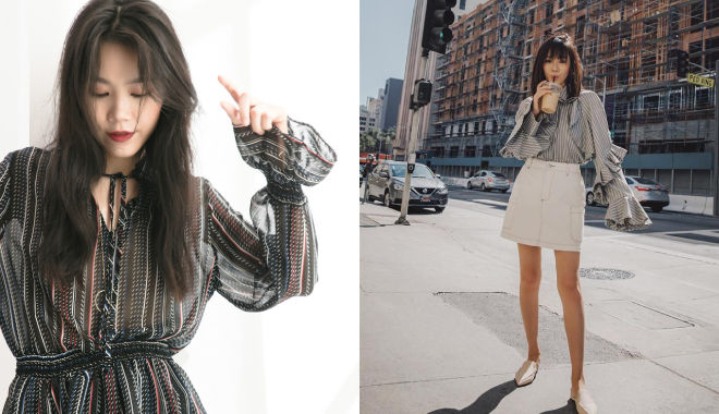 Diện áo blouse tay bồng sao cho quý tộc: Cứ mix với chân váy ngắn ôm