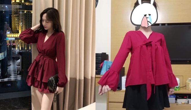 Đặt mua chiếc váy xẻ tà 500 nghìn, cô gái đắng lòng: Xẻ cao đến rốn