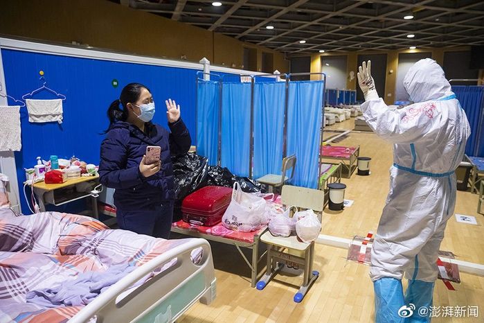Bệnh viện dã chiến Vũ Hán đóng cửa sau khi chống dịch Covid-19