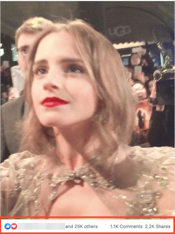 Emma Watson chứng minh nhan sắc nữ thần chỉ với 1 bức ảnh cam thường