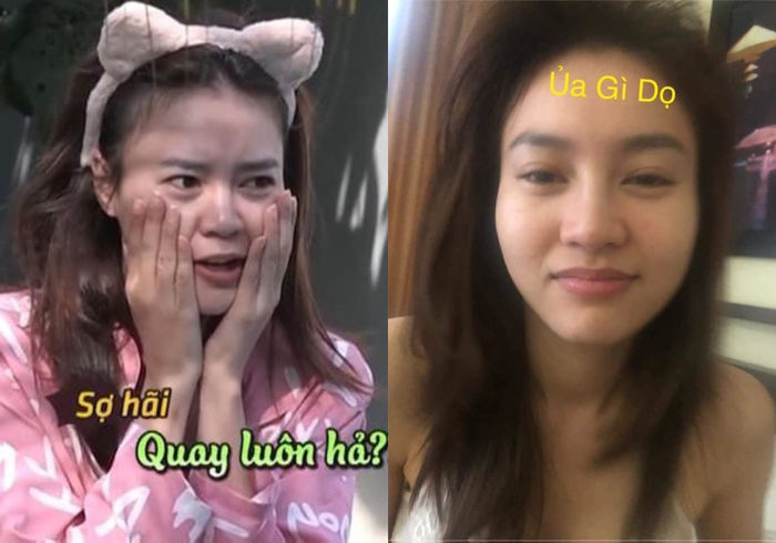 Khoe mặt mộc khi vừa ngủ dậy: Nhã Phương, Lan Ngọc ngái ngủ vẫn xinh
