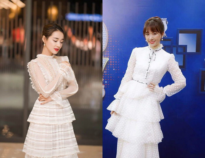 Dân mạng soi ra Hari Won thường xuyên mặc đụng hàng với Nhã Phương