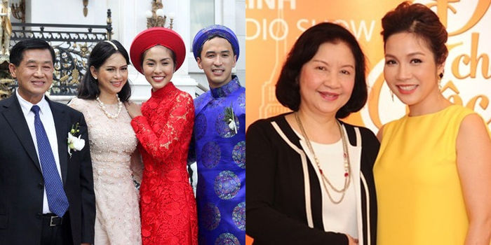 Mẹ chồng sao Việt: Người giàu có kếch xù, người xinh đẹp có tiếng