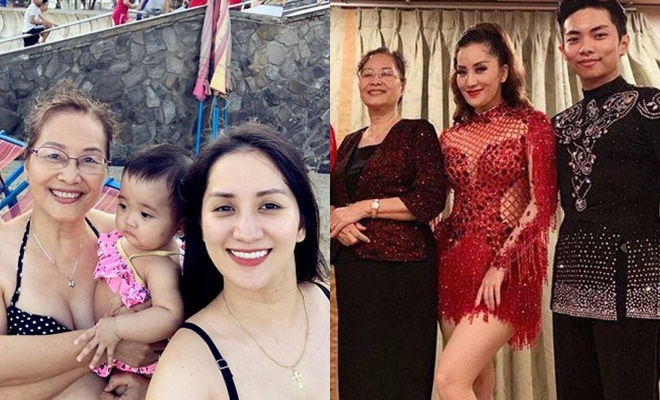 Mẹ sao Việt U70 vẫn trẻ trung và thời trang: Mẹ của Hà Hồ dáng chuẩn