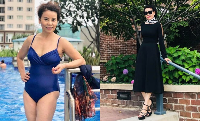 Mẹ sao Việt U70 vẫn trẻ trung và thời trang: Mẹ của Hà Hồ dáng chuẩn