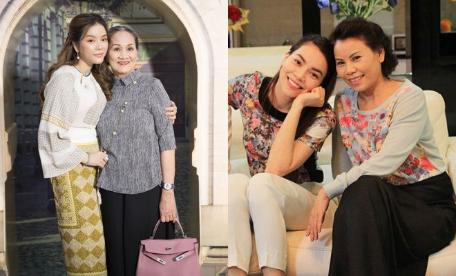 Mẹ sao Việt U70 vẫn trẻ trung và thời trang: Mẹ của Hà Hồ dáng chuẩn