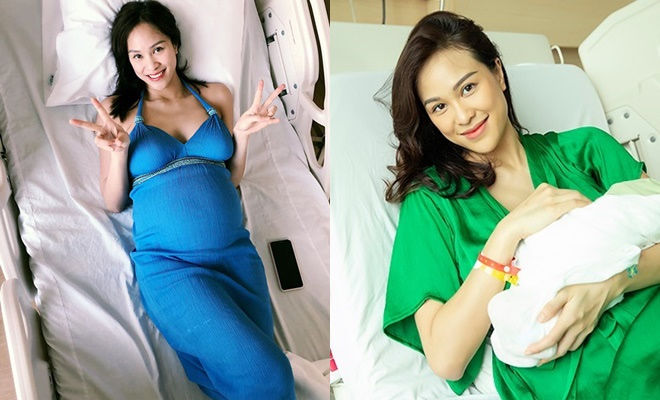 Mỹ nhân Việt khoe nhan sắc trên bàn đẻ