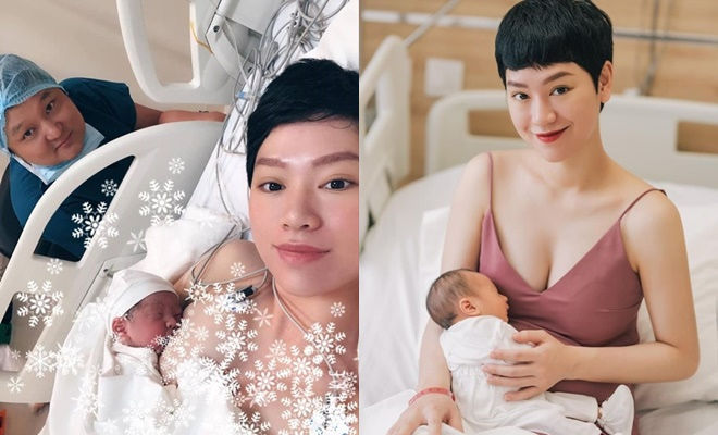 Mỹ nhân Việt khoe nhan sắc trên bàn đẻ
