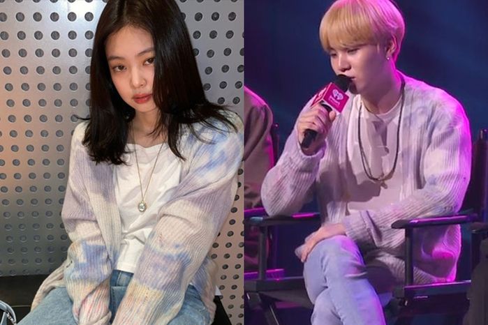 Sao Hàn khác phái vẫn đụng hàng: Jennie - Suga cực hợp như diện đồ đôi