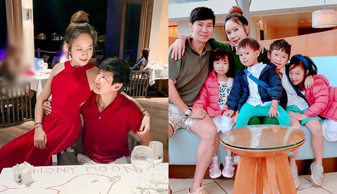 Vợ chồng sao kém nhau nhiều tuổi: Nhạc sĩ Đức Huy đam mê rửa bát