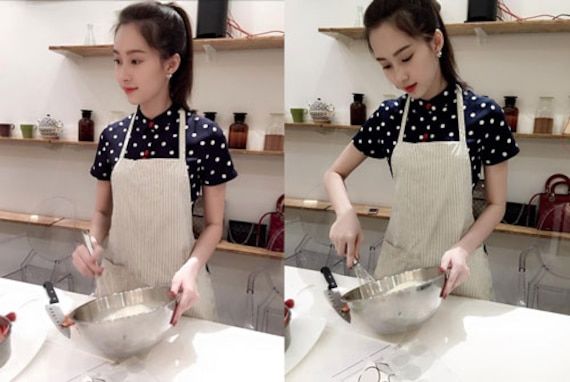 Thời trang vào bếp của mỹ nhân Vbiz: Elly Trần gợi cảm đốt mắt