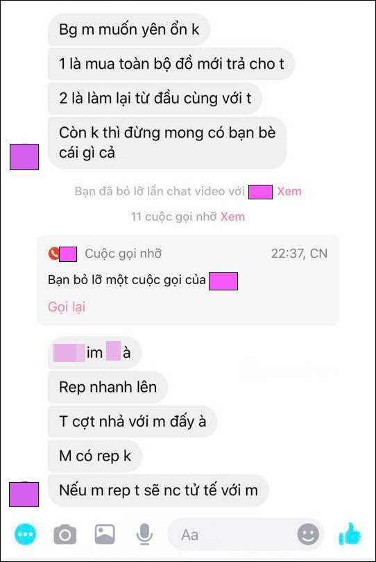 Vừa chia tay thanh niên đã đòi bạn gái 17 triệu tiền quà