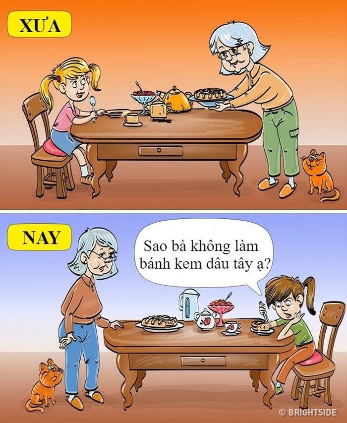 Khác biệt trời - vực tuổi thơ xưa và nay khiến ai cũng giật mình