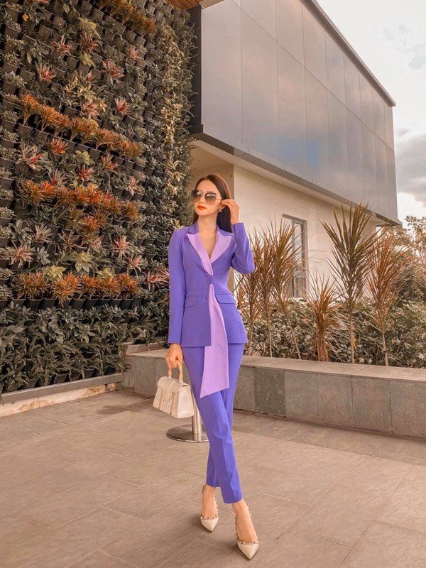 Loạt mỹ nhân Việt mặc đồ tím không sến mà sang lạ kỳ