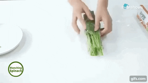Cách luộc rau bằng lò vi sóng
