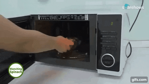 Cách luộc rau bằng lò vi sóng