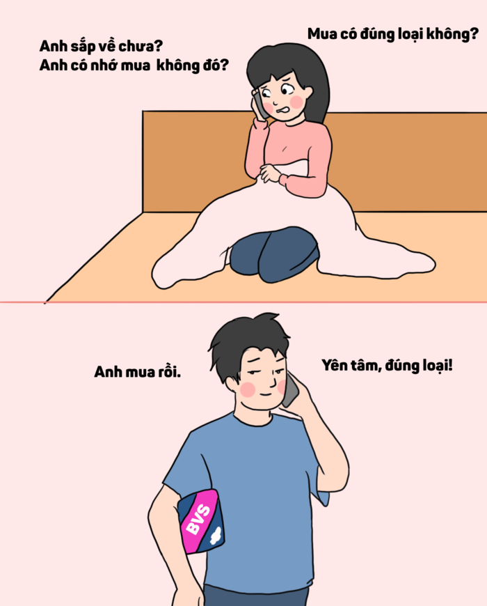 Cảm giác siêu thốn ngày đèn đỏ, con trai đọc để hiểu nửa kia hơn