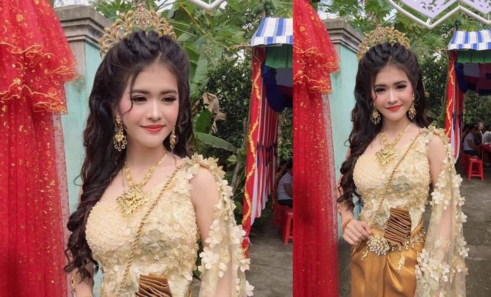 Cô dâu Khmer xinh đẹp sau 2 năm lấy chồng vẫn ở nhà mẹ đẻ