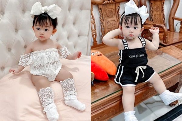 Cô bé được mẹ diện 30 chiếc váy đầm rực rỡ